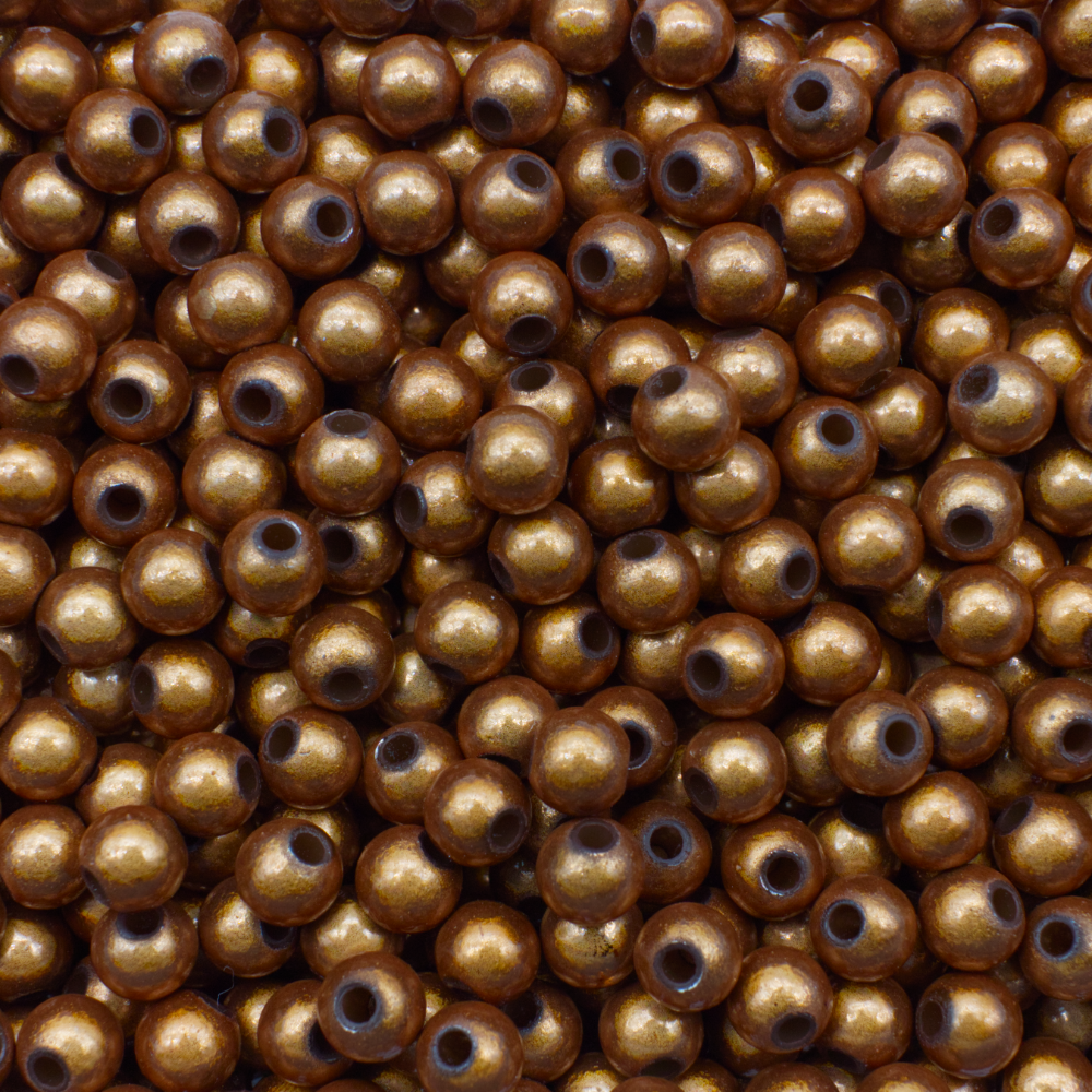 Miracle Beads - 5mm 80pcs Round Brown