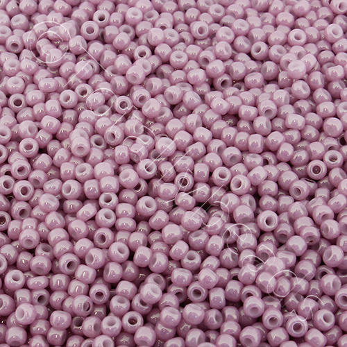 Toho Size 11 Seed Beads 10g - Opaque Lust. Pale Mauve