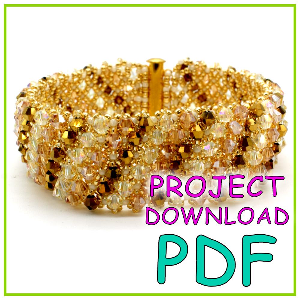 Bella Crystal Bracelet Download - PDF Instructions