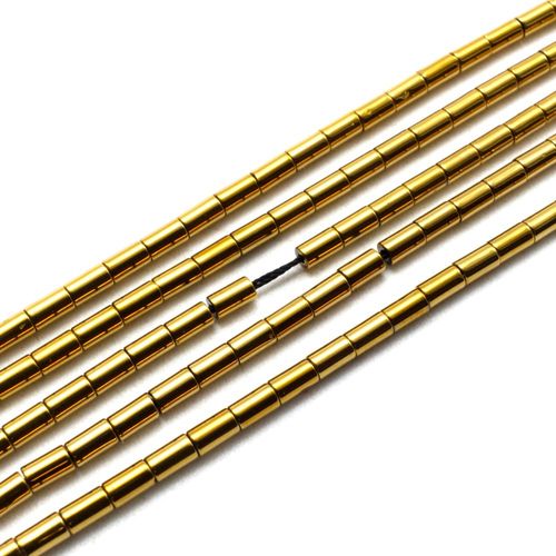3x5mm hematite beads — for jewelry making, crafting, and beadwork projects
