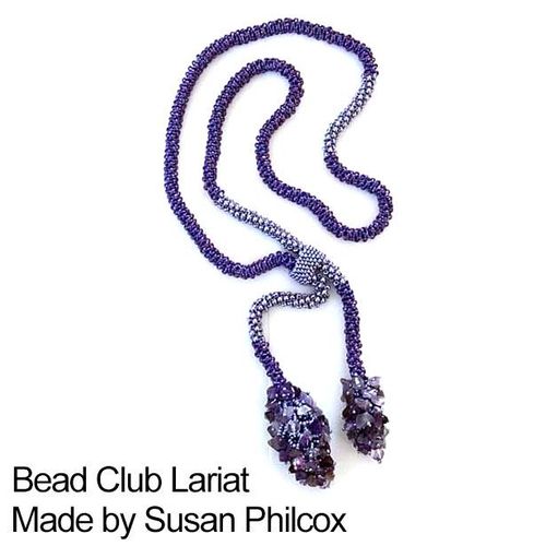 BC Week 21/22   Lilac Lariat   Amethyst for jewellery making