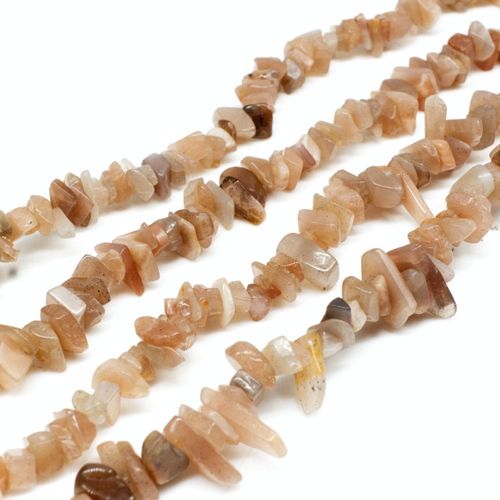resin druzy bead pink moonstone 32" string — sparkling cabochon-style stone ideal for jewelry making, pendants, and craft designs