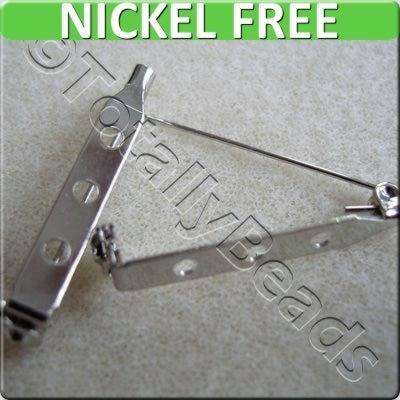 Brooch Back Finding 30mm 5pcs