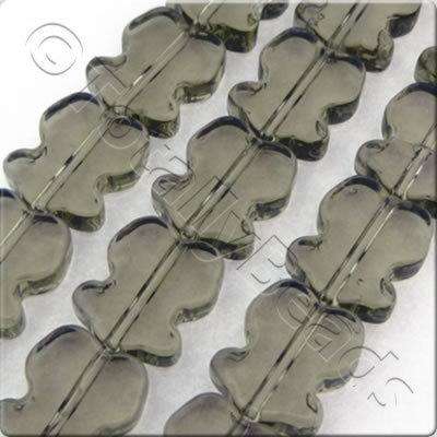 Glass Tulip 10mm Grey