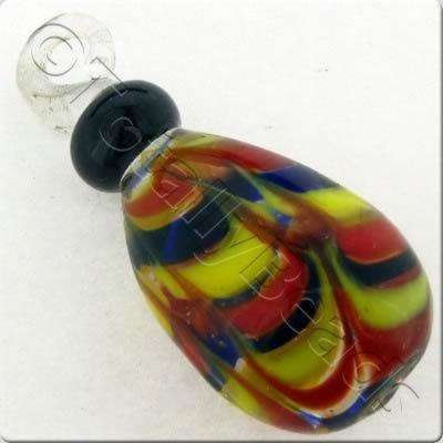Lampwork Pendant - Drop 33mm - LPK44
