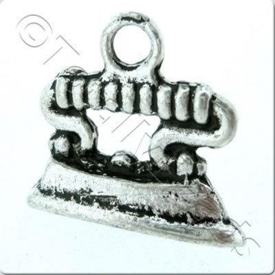 Tibetan Silver Charm - Iron 4pcs