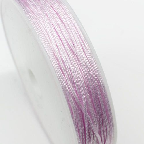 Rattail Cord 0.6mm Pink   10m for jewellery making
