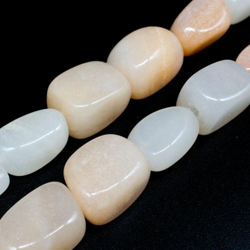 Natural pink Chalcedony 17 to 20mm Free Shape Nugget Tumbled