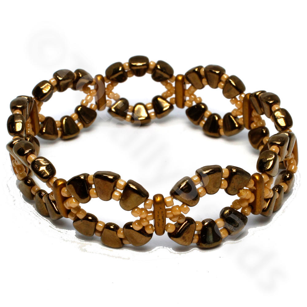 NIB-BIT Curve Bracelet - Bronze Beam