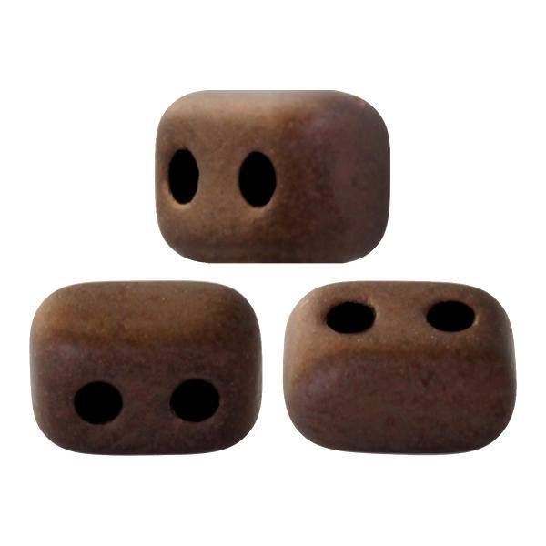 Ios Puca Beads 10g - Dark Bronze Mat