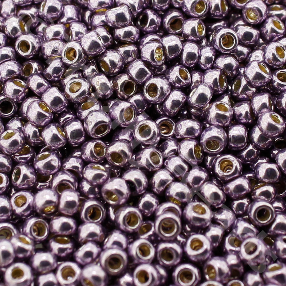 Toho Size 8 Seed Beads 10g -  Perma Galvanized Pale Lilac