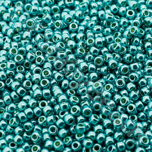 Toho Size 11 Seed Beads 10g - PF Gal. Teal