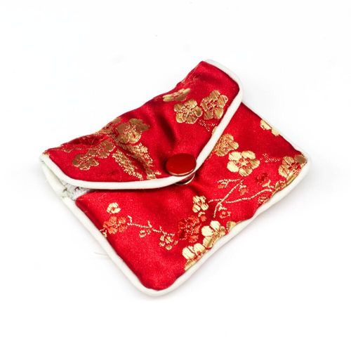 Silky Jewellery Embroidered Purse 3" #2 80 x 65mm for jewellery making