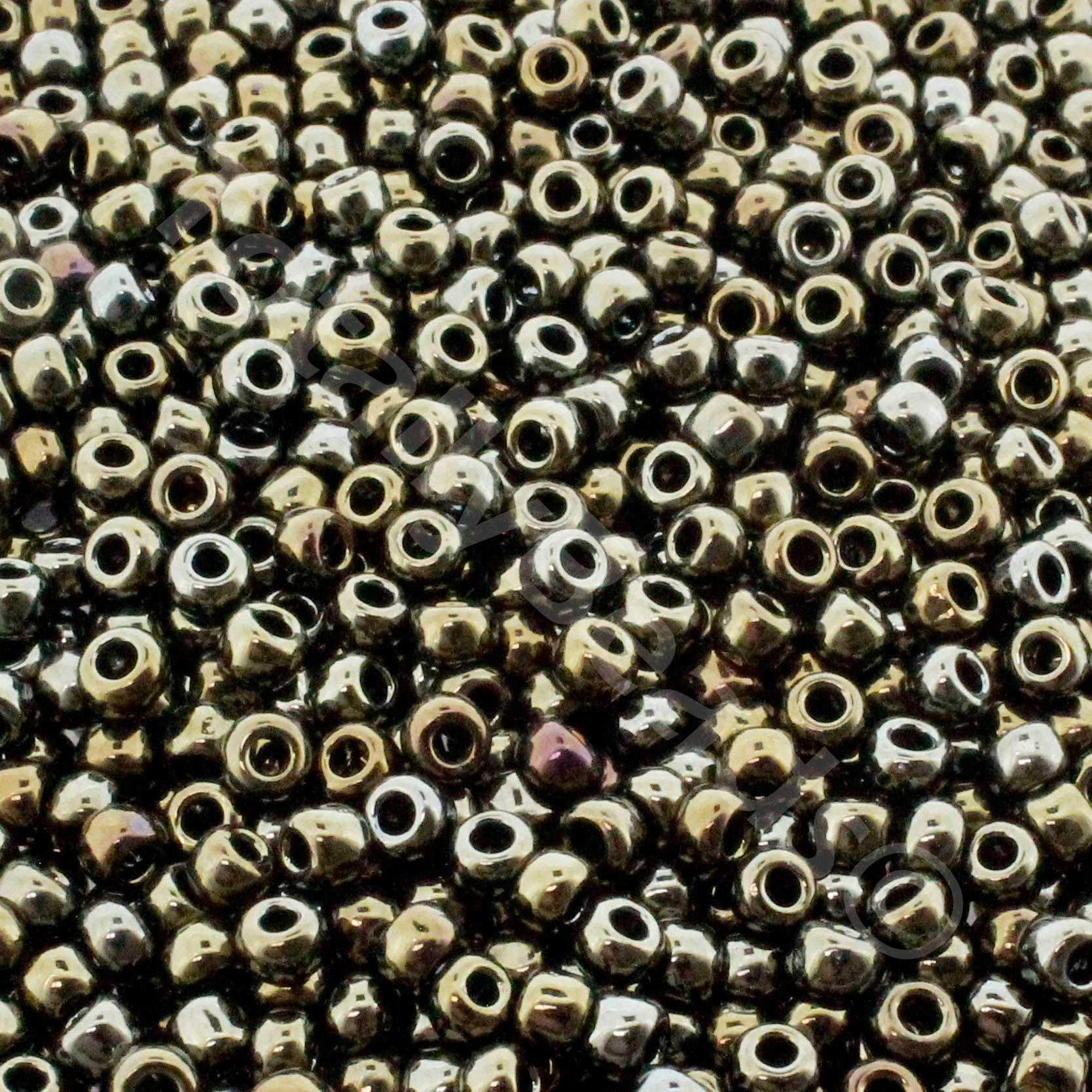 Toho Size 6 Seed Beads 10g - Metallic Iris Brown