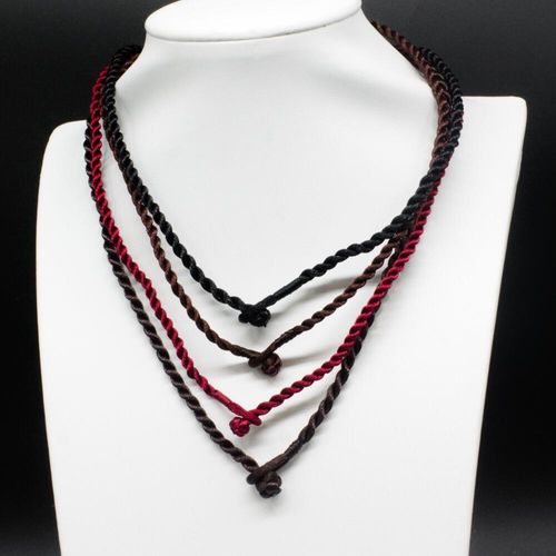 Rope Necklaces Mixed Pack 4 pcs 3mm for jewellery making