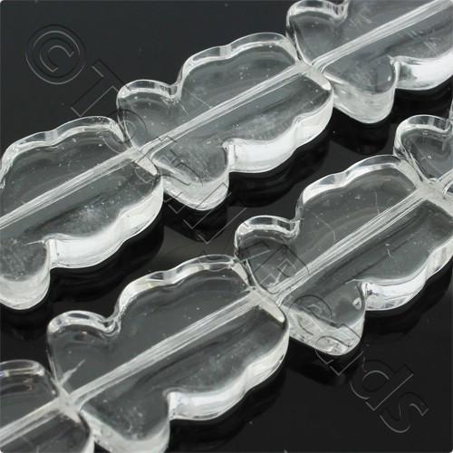 Glass Tulip 20mm - Clear