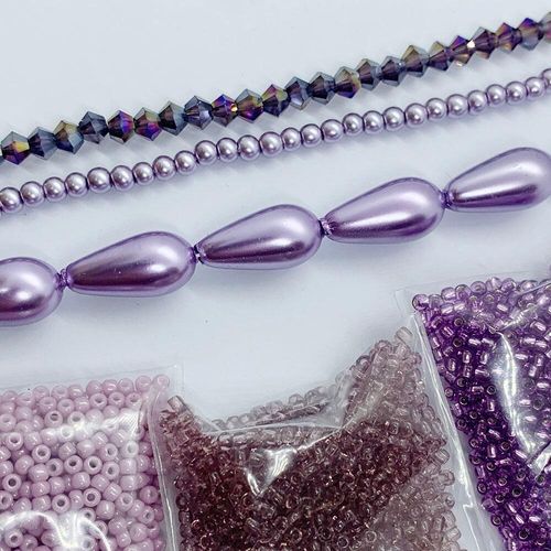BC 2023 WK 34: Windermere Jewellrery Lavander 3mm for jewellery making