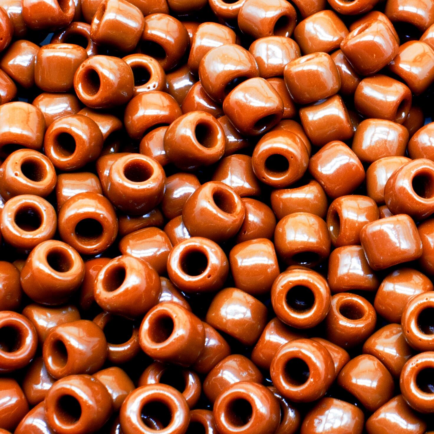 Toho Size 3 Seed Beads 10g   Opq. Terra Cotta 5 x 4mm for jewellery making