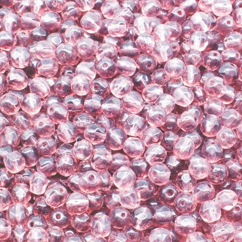 Faceted Round Glass Beads 4mm 600pcs   Amethyst for jewellery making