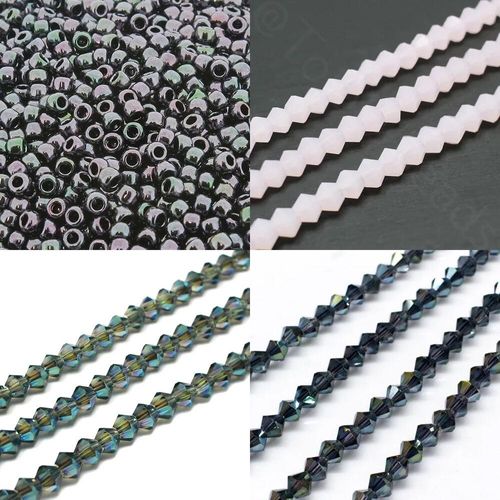 BC WK 29 Double Raw Bracelet   Olive Pink 4mm for jewellery making