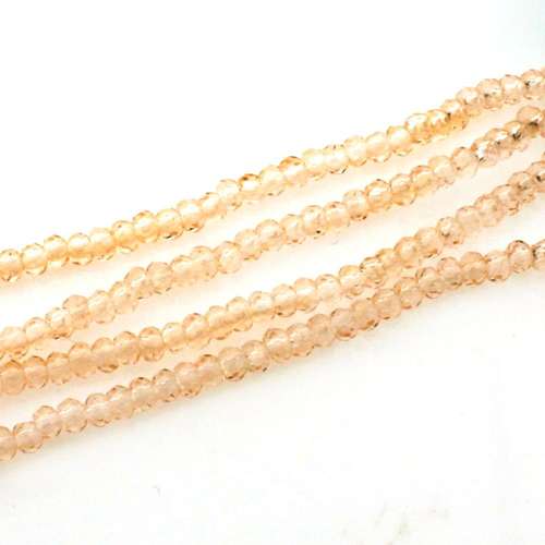 2mm crystal beads rose pink, pack of 200 — faceted for jewelry making and beadwork