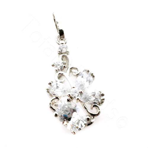CZ Pendant Secret Garden 23mm