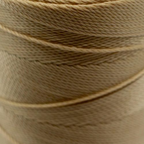 Micro Macrame Cord 12ply 0.4mm 5 metres   Gold for jewellery making