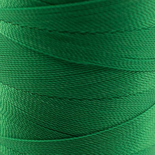 Micro Macrame Cord 3ply 0.1mm 15 metres   Green for jewellery making