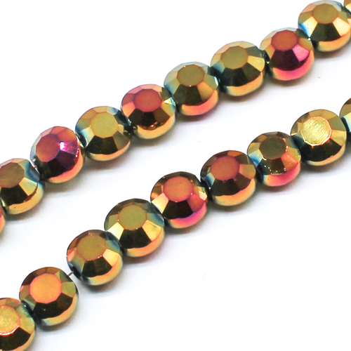 5mm crystal beads mermaid pink, pack of 100 — faceted for jewelry making and beadwork