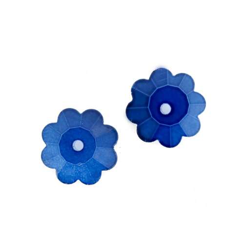 12mm resin Rivoli stone 12mm — faceted round crystal-style cabochon ideal for jewelry making, settings, and crafts