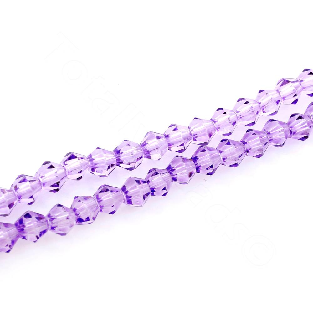 Value Crystal Bicone's - Lilac - 600 Beads