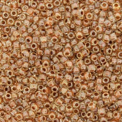 Toho Size 11 Seed Beads 10g - Inside Crystal Plum