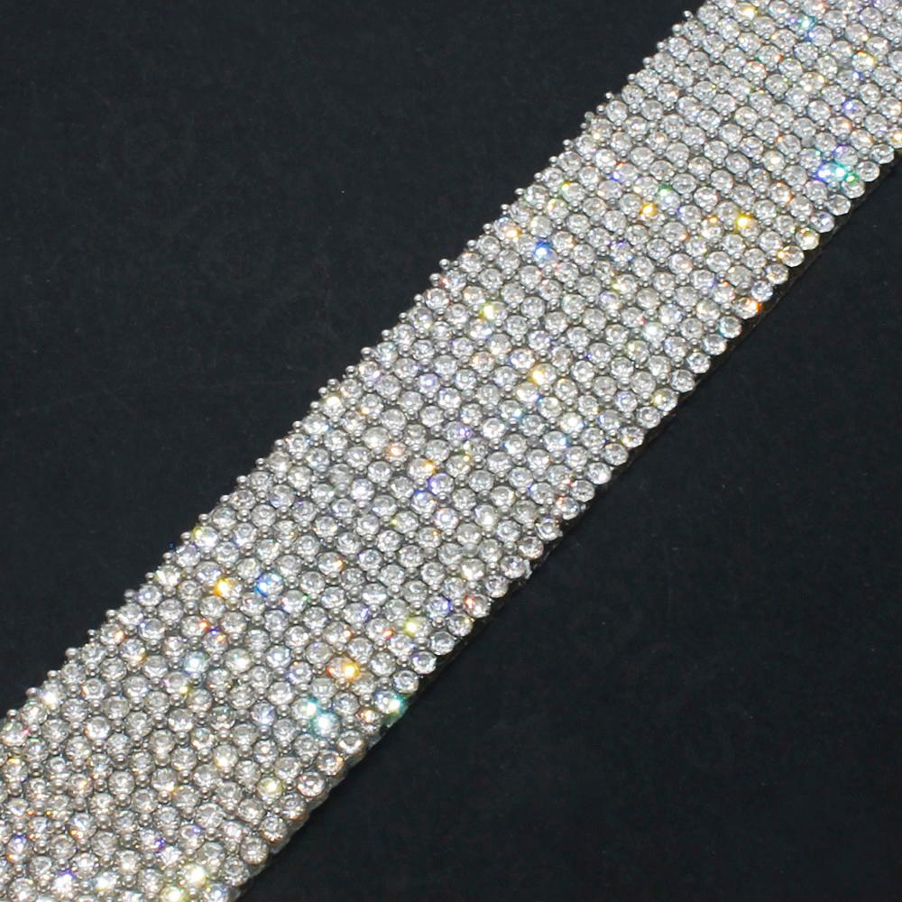 Sparkle Ribbon 22mm - Crystal
