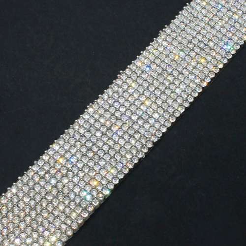 Sparkle Ribbon 22mm - Crystal
