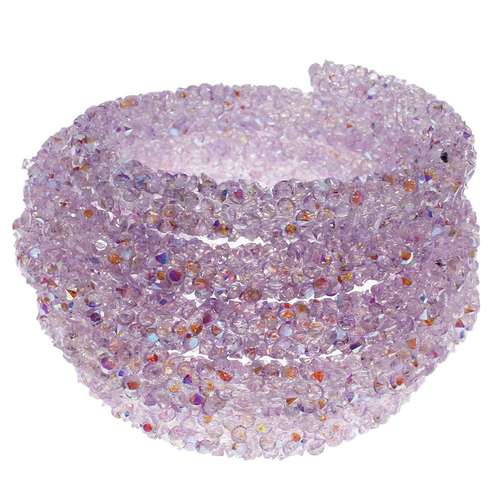 Diamond Tube Resin - Lilac AB 70 cm