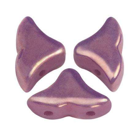 Helios Puca Beads 10g - Opq Amethyst Gold
