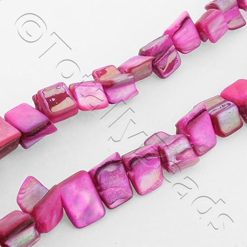 Shell Nuggets 8mm - Hot Pink