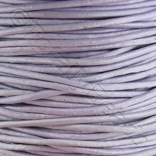 Leather Cord 1.5mm - Lilac 1m length