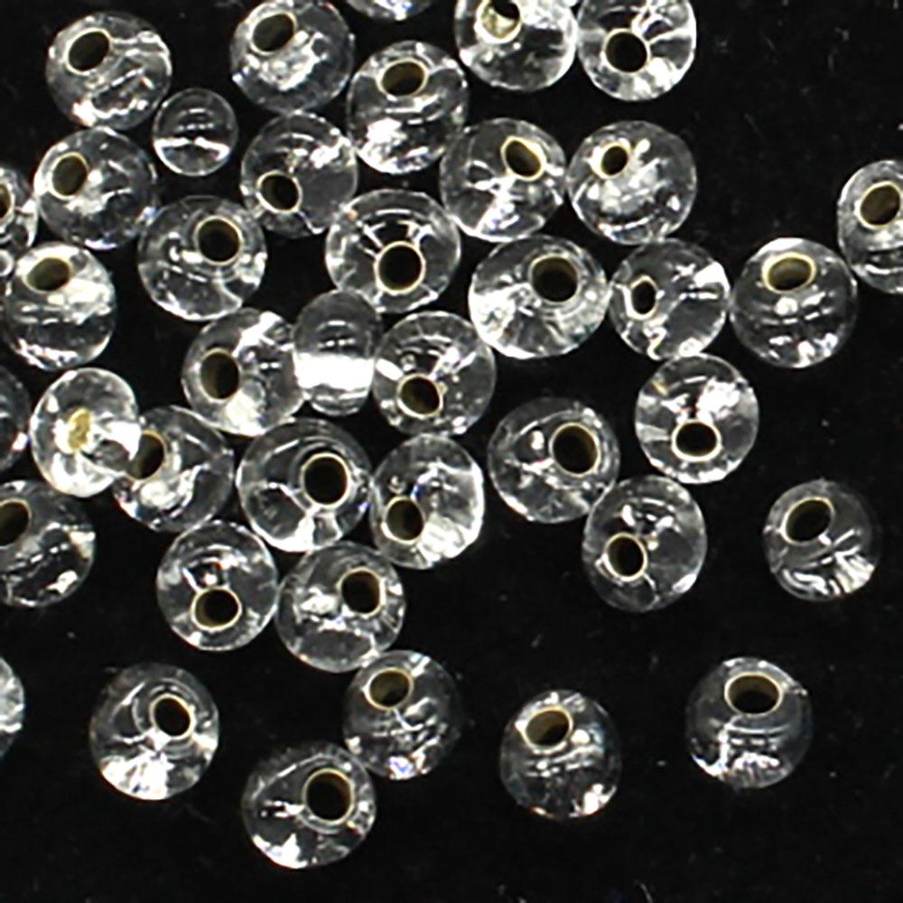 Toho Magatama Beads 4mm 10g - Silver Lined Crystal