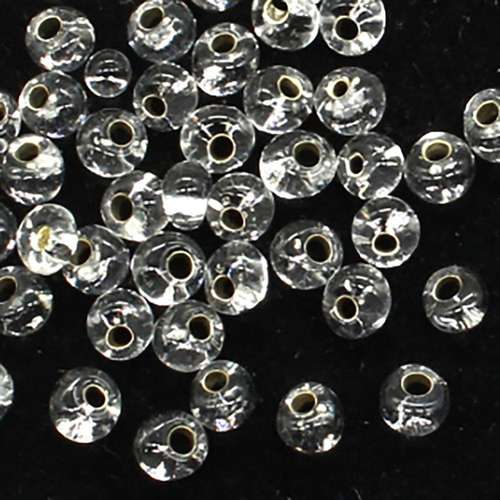 Toho Magatama Beads 4mm 10g - Silver Lined Crystal