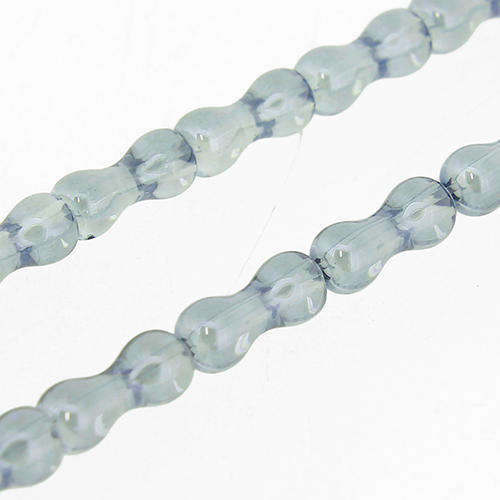 crystal beads hint of blue — faceted for jewelry making and beadwork