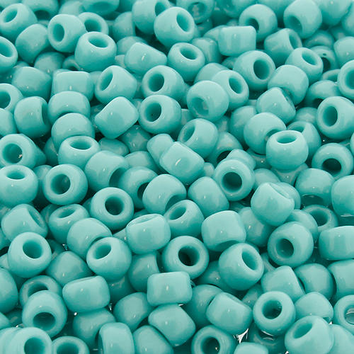 Toho Size 6 Seed Beads 10g - Opaque Turquoise