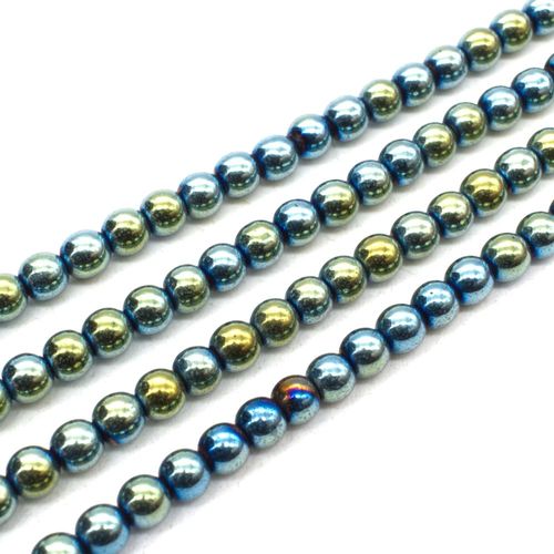 4mm hematite beads — for jewelry making, crafting, and beadwork projects