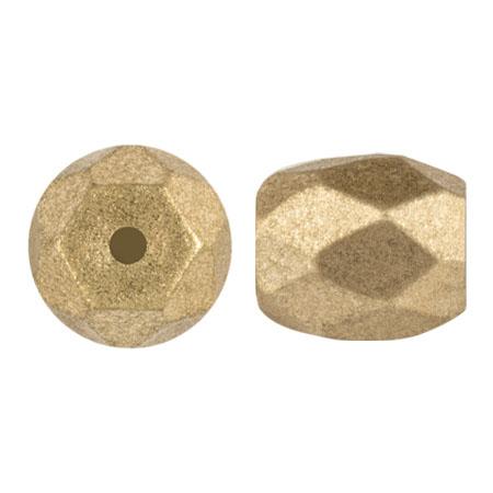 Baros Puca Beads 10g - Light Gold Mat