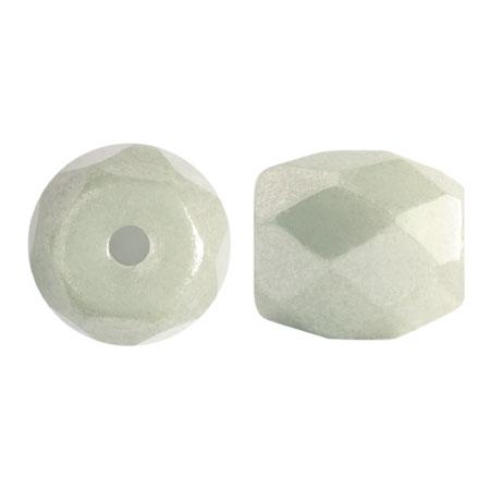 Baros Puca Beads 10g - Opaque Light Green Ceramic Look