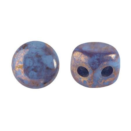Kalos Puca Beads 10g - Frost Blue Lagoon Bronze