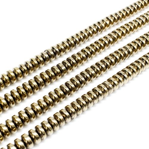 6mm hematite beads — for jewelry making, crafting, and beadwork projects