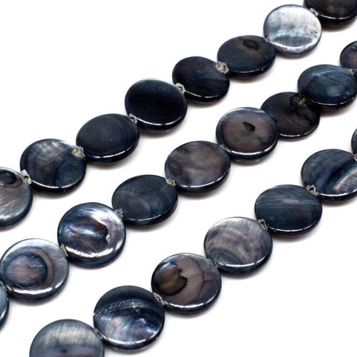 11mm resin druzy bead disc charcoal grey — sparkling cabochon-style stone ideal for jewelry making, pendants, and craft designs