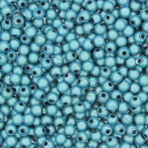 Miracle Beads - 4mm Round Aqua 120pcs