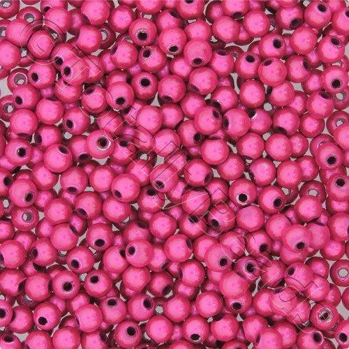 Miracle Beads - 4mm Round Fuchsia 120pcs